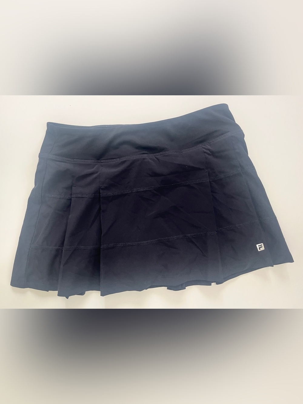 Fila Tennis Skirt Black Pleated small Womens Athletic Skort New With Tags